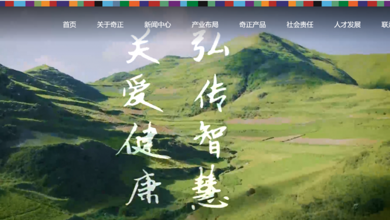 奇正集團新網(wǎng)站正式上線(xiàn)運行