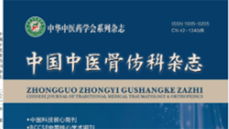奇正白脈軟膏時(shí)效性研究見(jiàn)刊核心期刊《中國中醫骨傷科雜志》